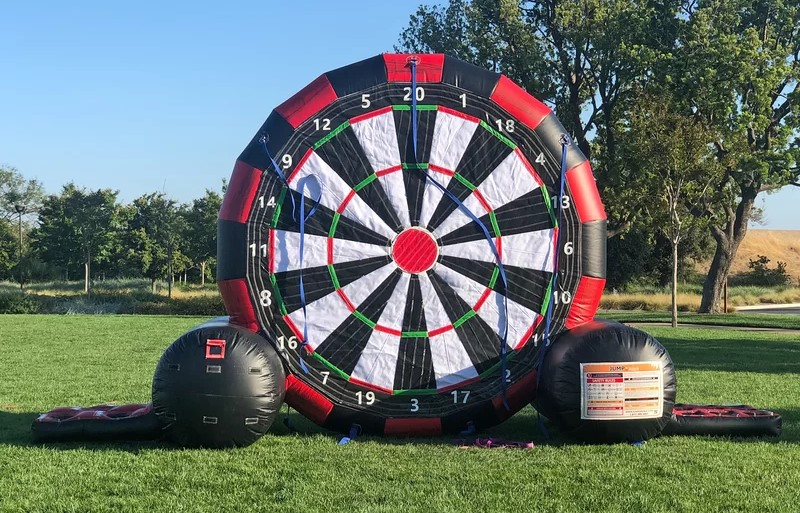 Giant Soccer Darts Game Inflatable for rent Ottawa Ontario