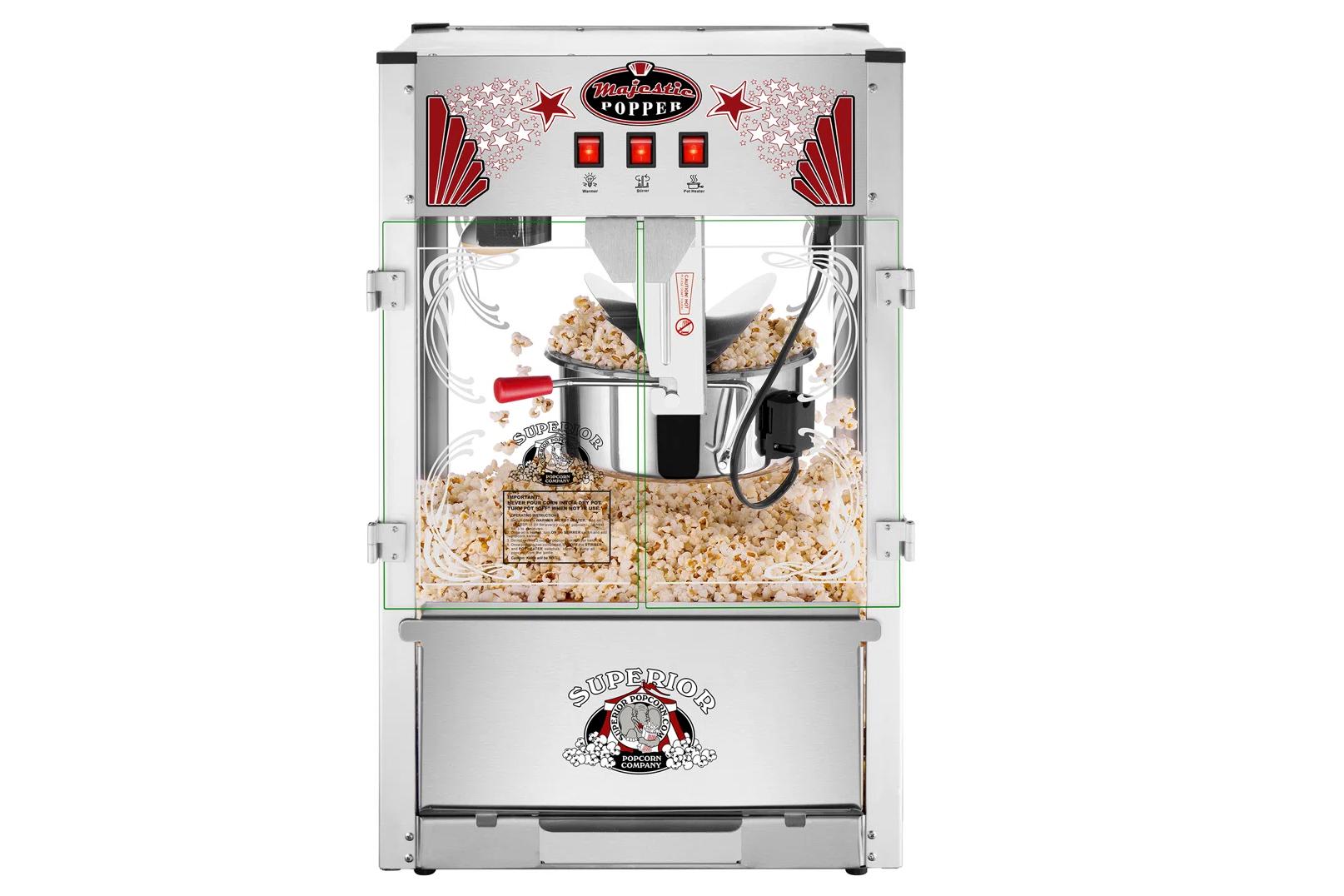 16 oz Popcorn Machine Party Games rentals Winnipeg Manitoba and Kenora Ontario