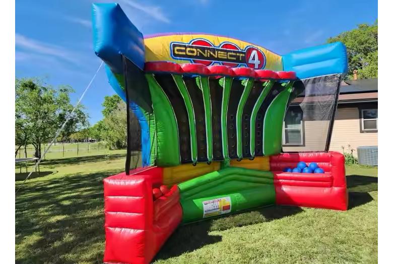 Basketball Connect4 Inflatable Game Rental Ottawa Ontario and Gatineau Quebec