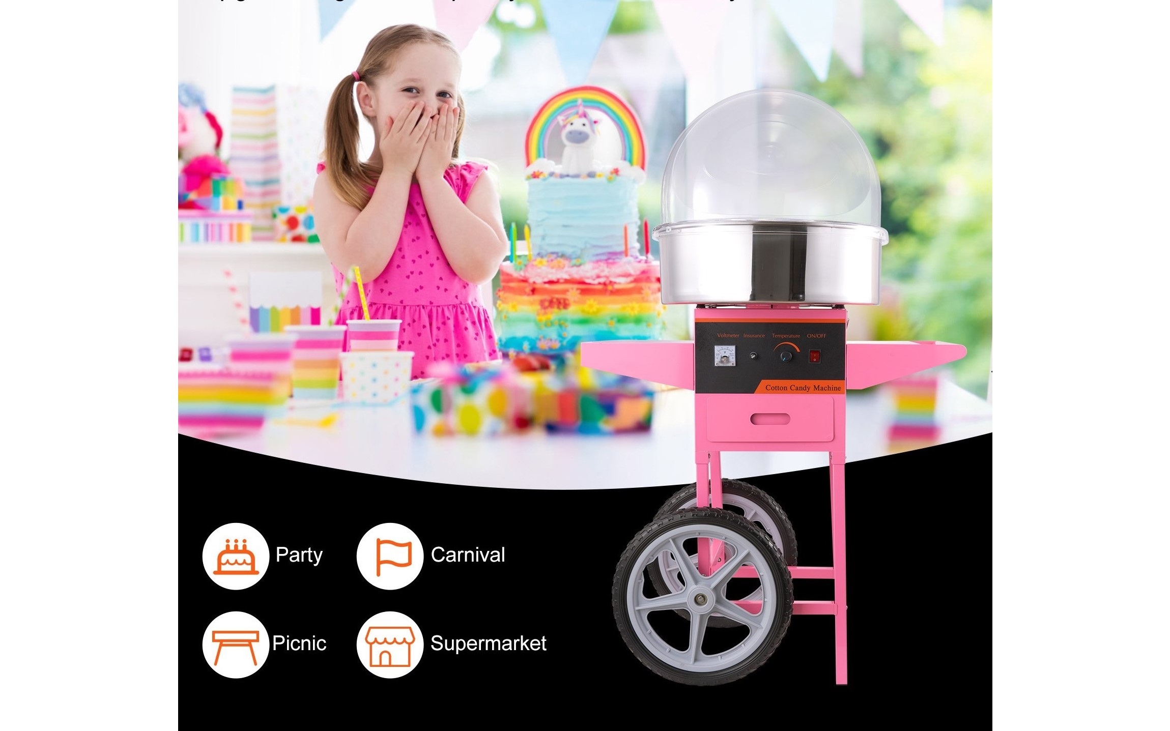 Cotton Candy Machine Party Games rentals Ottawa Ontario and Gatineau Quebec