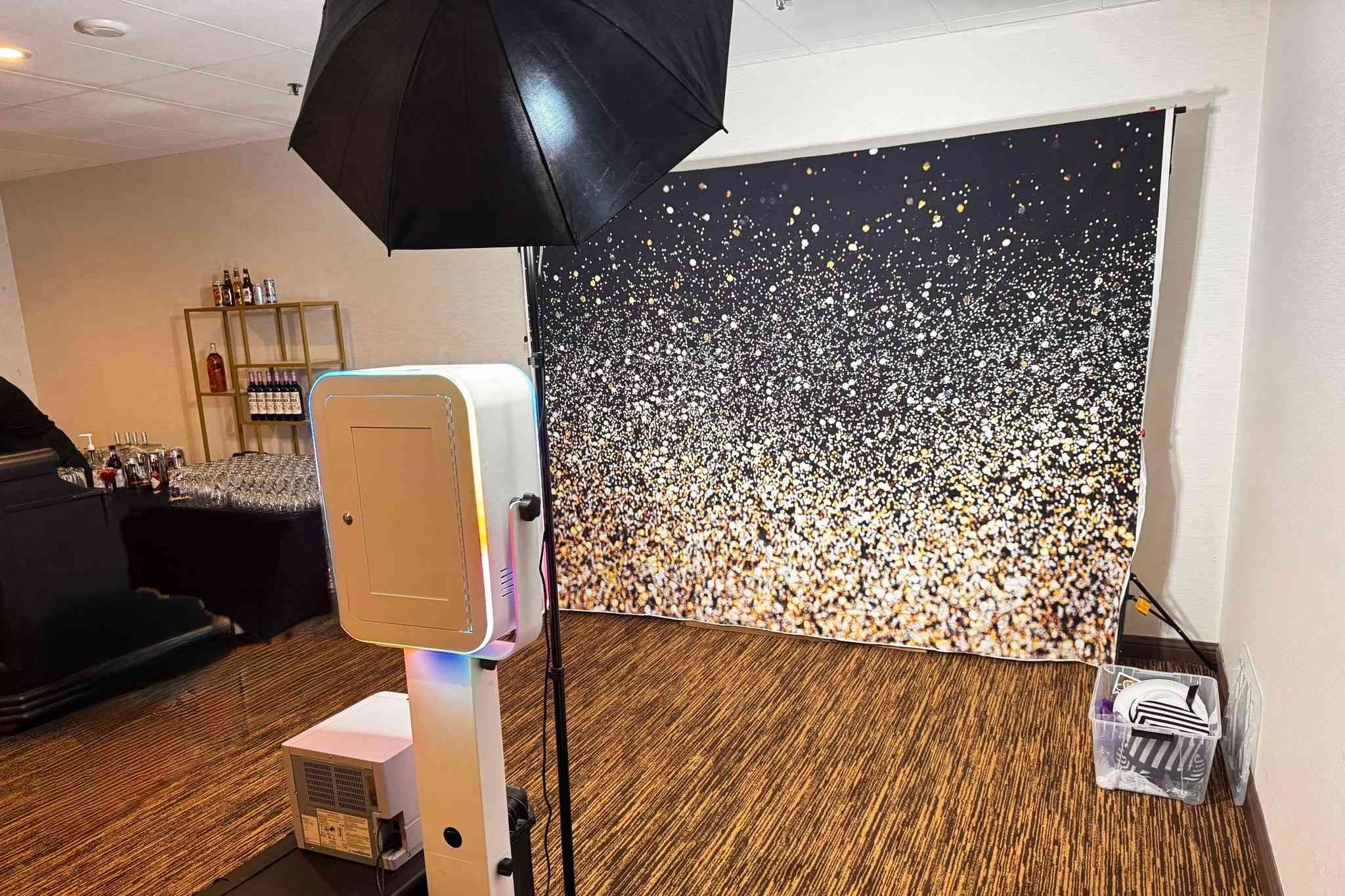 Photo booth rental Ottawa with custom event branding and templates