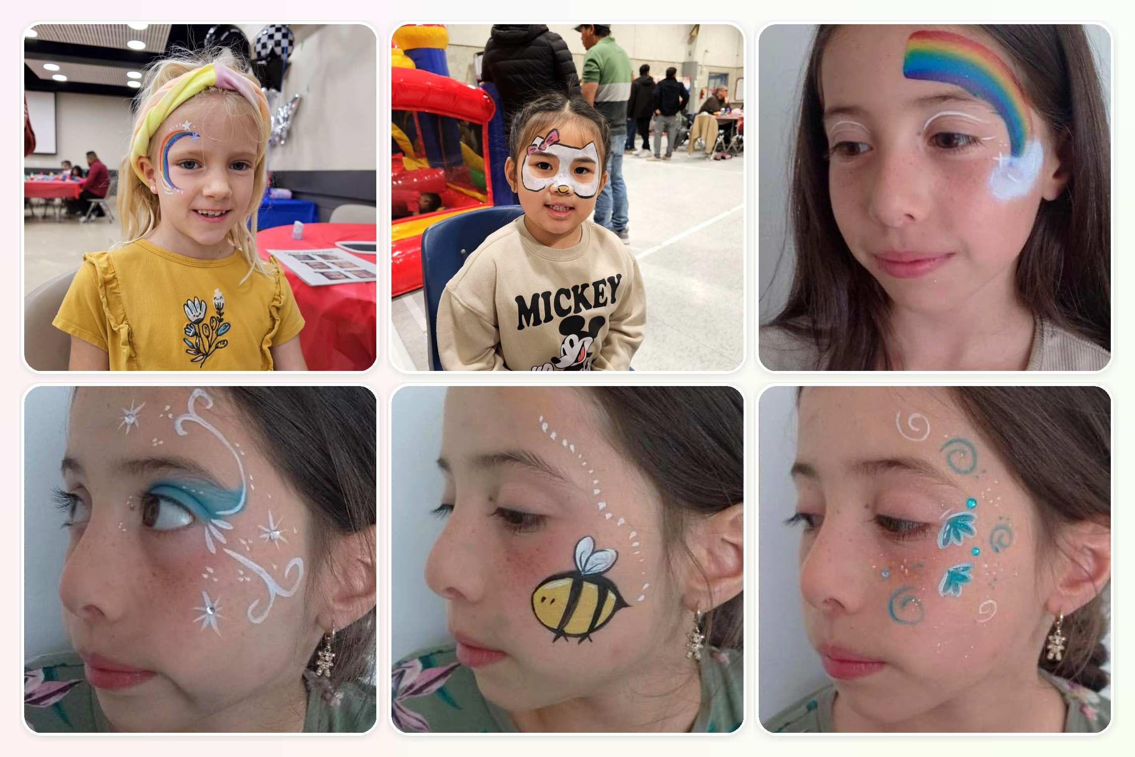 Non-toxic skin-safe professional face painting service for Ottawa kids parties schools festivals and corporate family events