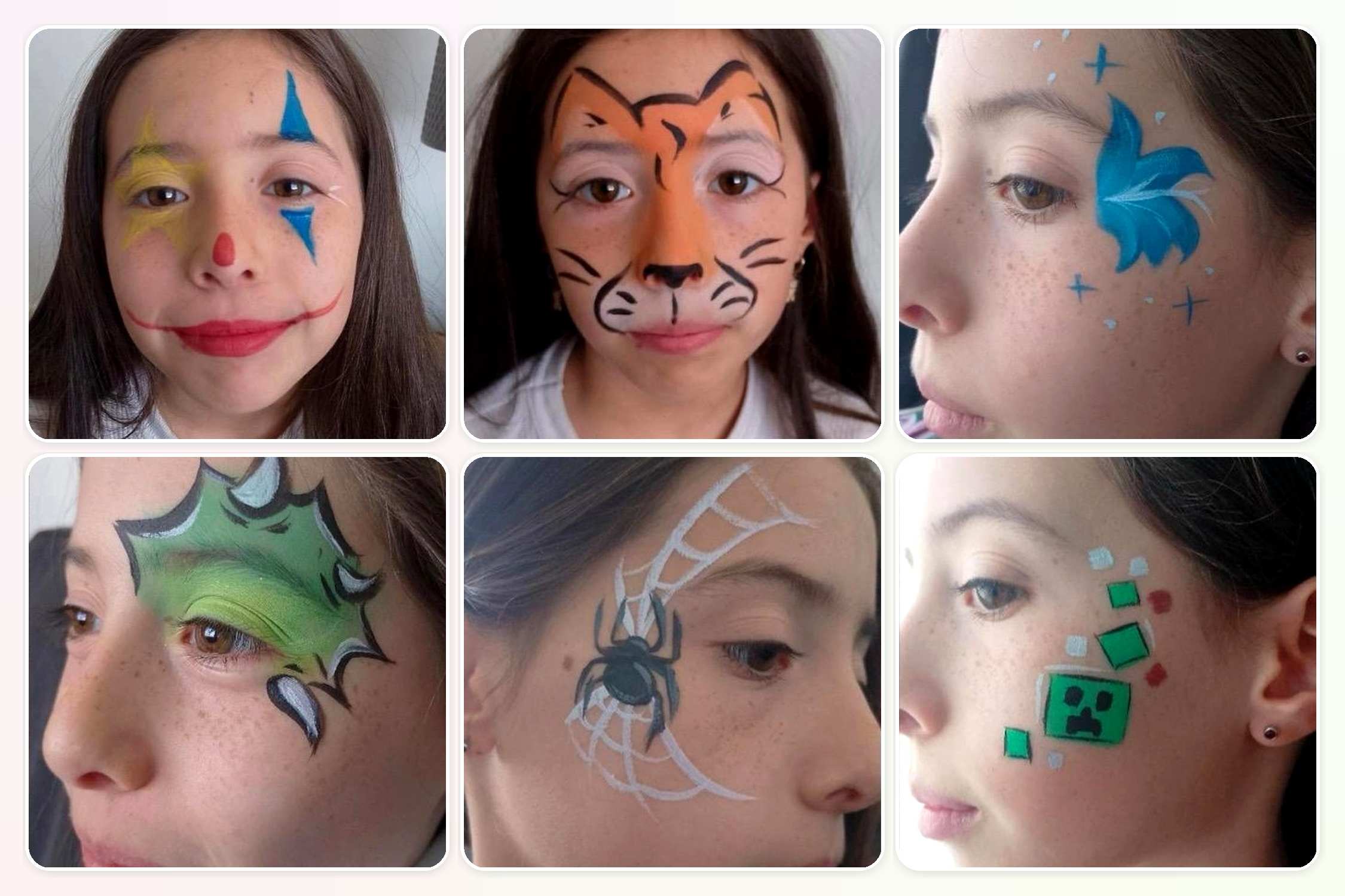Face painting party entertainment in Ottawa Ontario by Party Jump Rentals Inc