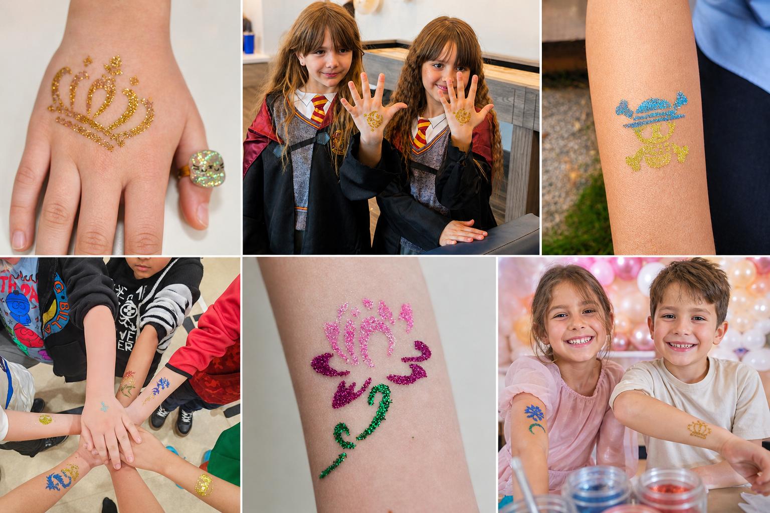 Glitter tattoo entertainment for Ottawa festivals fundraisers and community events