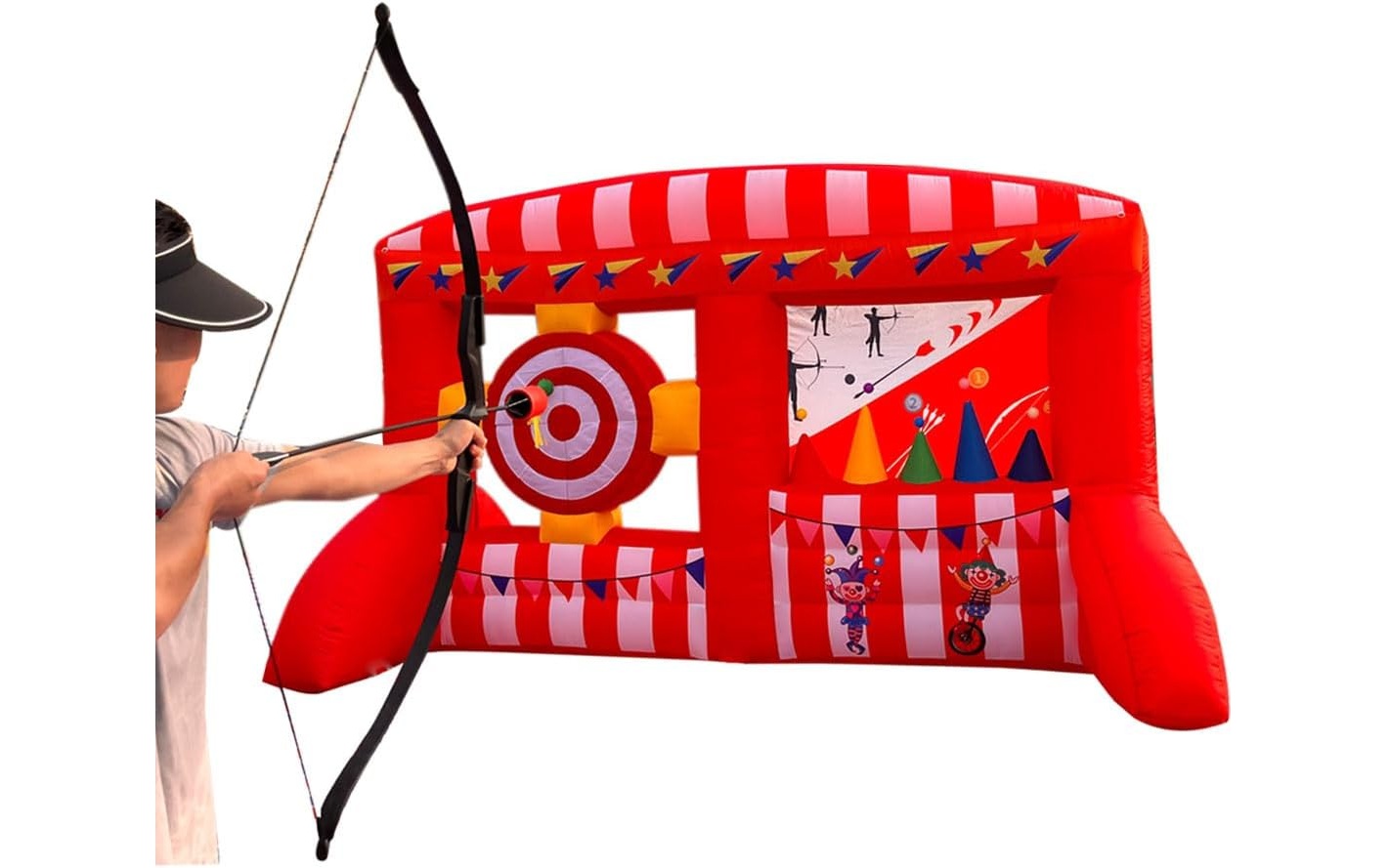 Inflatable Archery + Dart Range Party Game rentals Ottawa Ontario and Gatineau Quebec