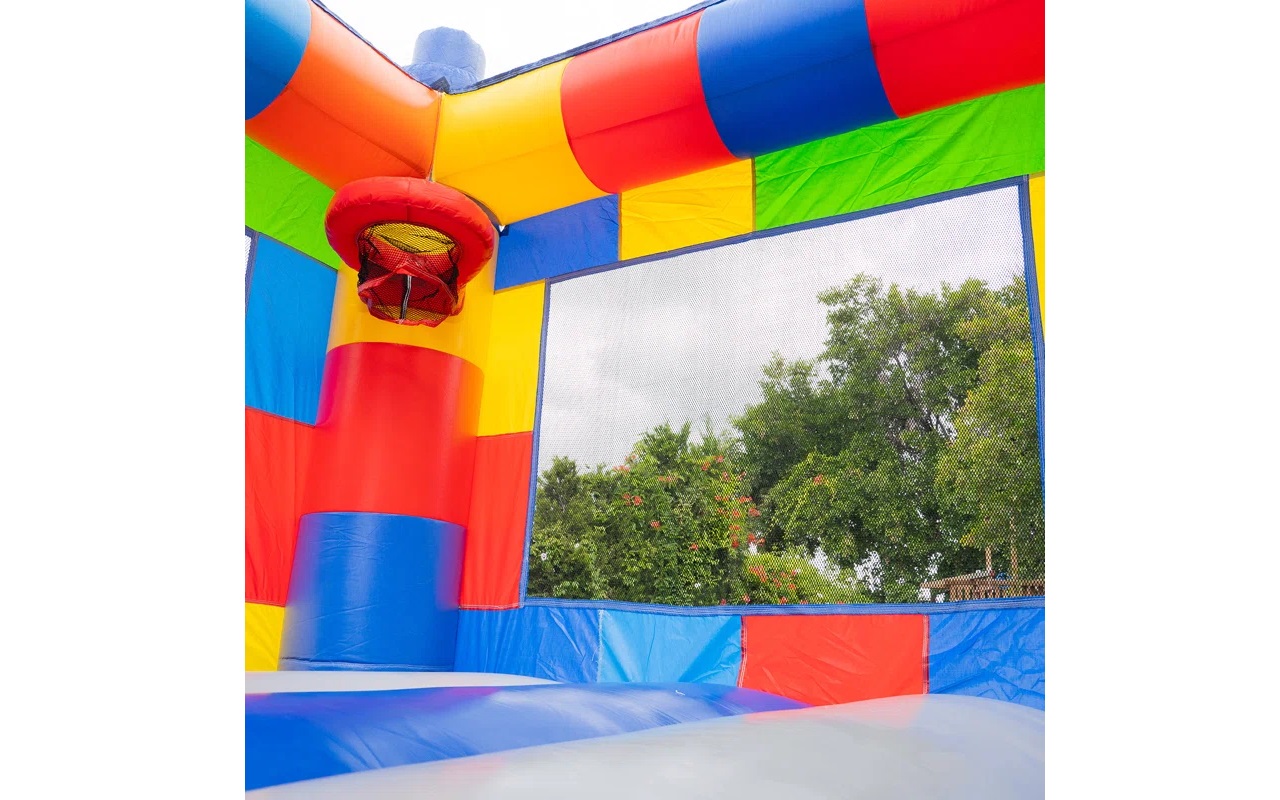 Mega Blocks Combo Bouncy House With Slide / Waterslide foam party rentals Ottawa Ontario and Gatineau Quebec