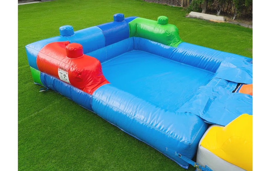 Mega Blocks Combo Bouncy House With Slide / Waterslide foam party rentals Ottawa Ontario and Gatineau Quebec