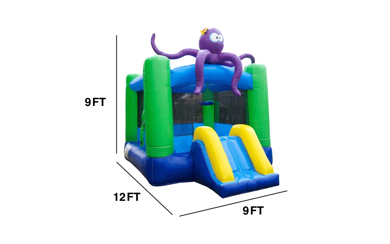 Octopus Bounce House With Slide Inflatable rentals Ottawa Ontario and Gatineau Quebec