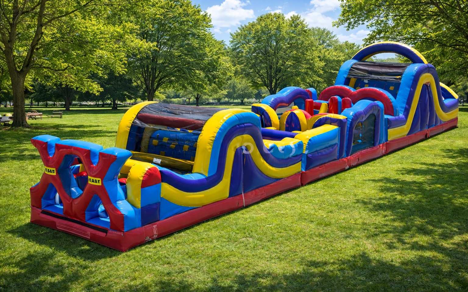 Inflatable Bouncy castles, Obstacle Courses, Waterslides, Facepainting, Popcorn / Cotton candy / Snow cone machines, party yard indoor and outdoor games rentals in Ottawa Ontario