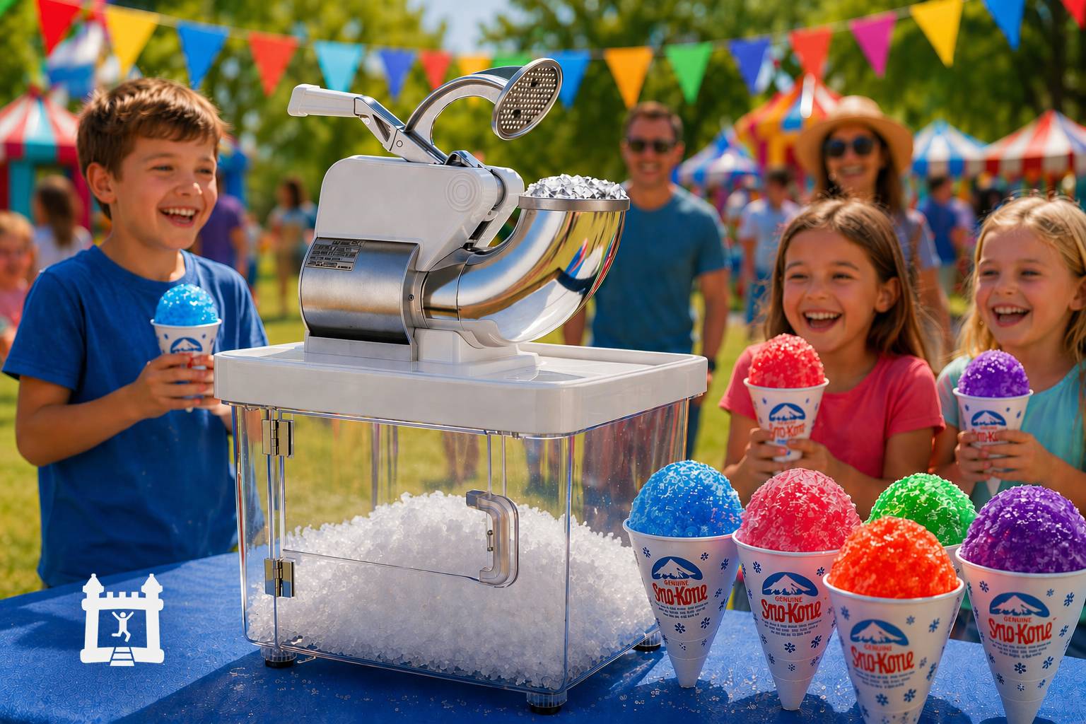 Snow Cone Machine party rentals Ottawa Ontario and Gatineau Quebec