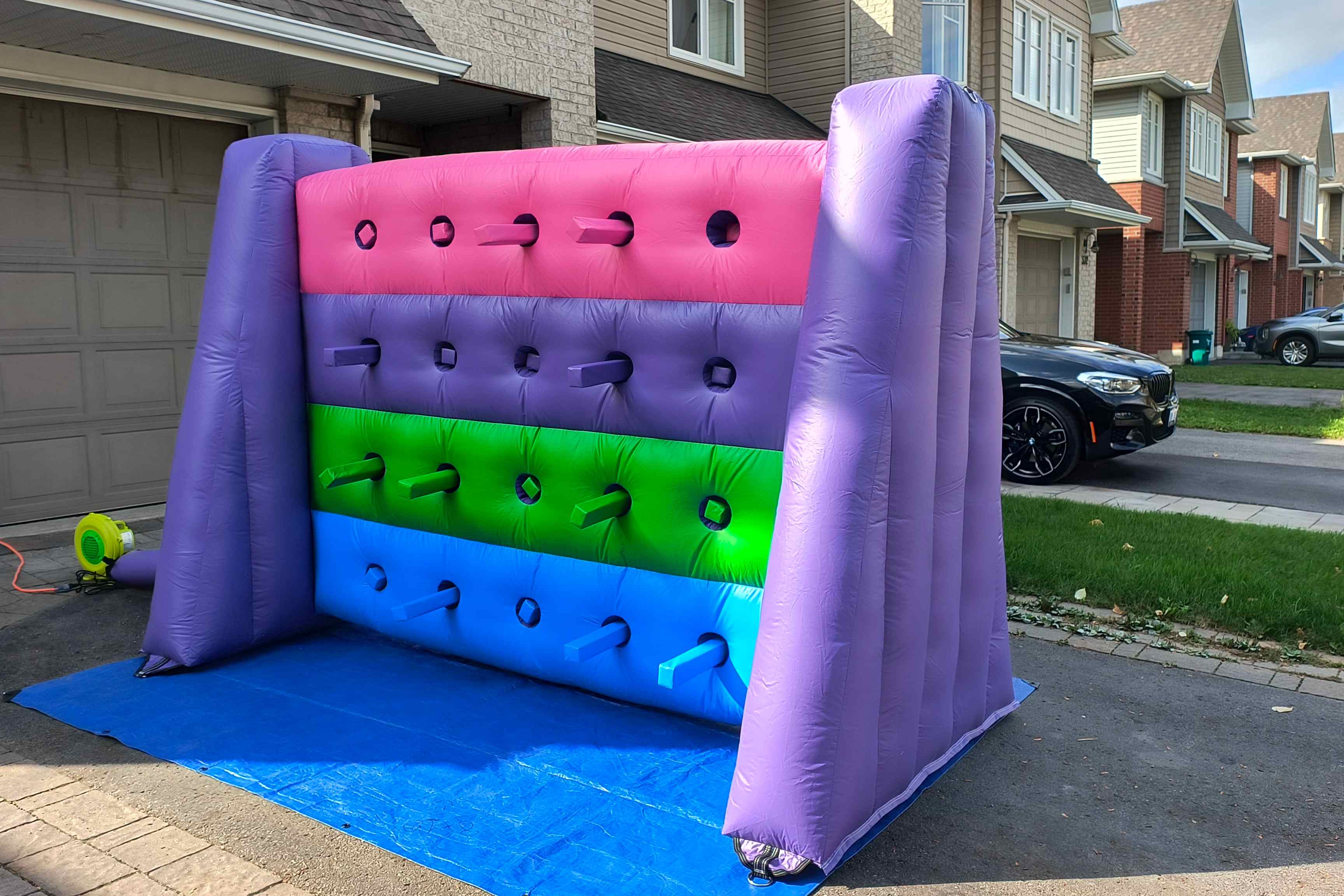 Whack a Wall Inflatable Game Rental in Ottawa Ontario and Gatineau Quebec for parties and events