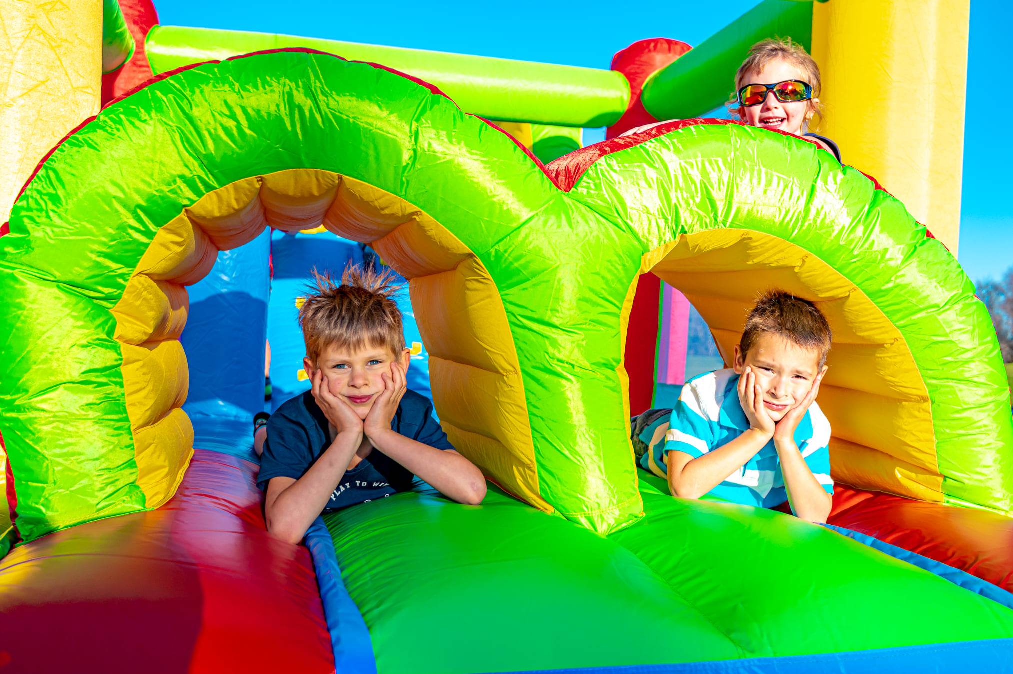 Obstacle Course 21' bouncer party rentals Ottawa Ontario and Gatineau Quebec